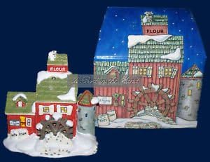 J. Young's Granary The Original Snow Village Classic Ornament Series