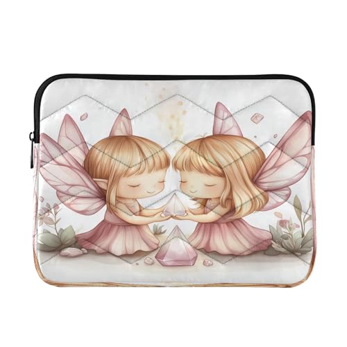 Funda para laptop impermeable con diseño floral 13-14 pulgadas miniatura 1