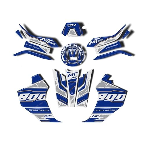 Autocollant de protection réservoir moto 800MT : protège réservoir Tank Pad - 2