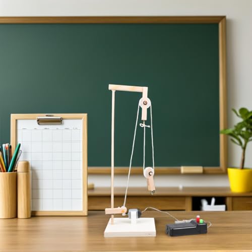 Kit de polea de grúa para experimento científico con control remoto 2