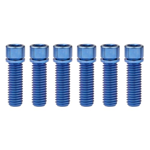 ]Ԃ̃nhɃlW𗧂āA lWZbg 6pbN `^{g bV[t M7/M8 x 20-25mm }`J[ ]ԃXep(Blue,25MM-M7)