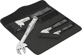Wera 05020110001 6004 Joker 4 Set 1 self-Setting Spanner Set, 4 Pieces