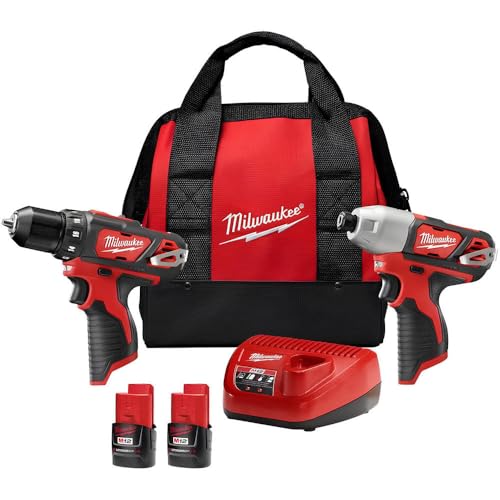 Milwaukee M12 Combo Drill/Impact Kit