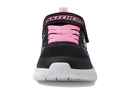 Skechers Microspec Plus Enfant : baskets noires légères au confort amorti - 6
