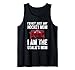 Ich bin nicht irgendeine Eishockey-Mama Ich bin Die Torwar's Mom Tank Top