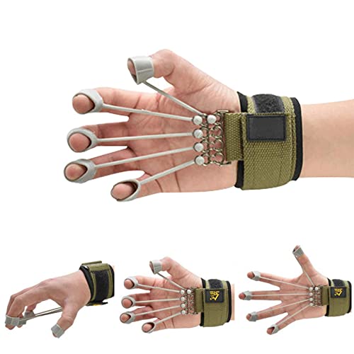 Fingertrainer 20lbs Handtrainer Fingertrainer Silikon Finger Training Hand Trainingsgerät Hand Training Fingerwiderstandsbänder Für Fingerfertigkeitstraining Und Stressabbau Cover