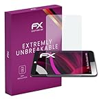 atFoliX Glasfolie kompatibel mit Kiano Slimtab 8 MS Panzerfolie, 9H Hybrid-Glass FX Schutzpanzer Folie