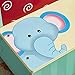 WODNEY Taburete de Madera para niños | Taburete Infantil con Almacenamiento |...