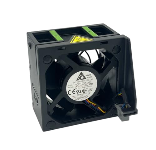 Image of AVS COMPONENTS 1Pcs DC 12v Brushless Air Cooling Fan for CNC Machine CPU Cooling Gaming Console High Speed Fan Compatible with Desktop Server Laptop Router Printer Tablet 75x72x42mm