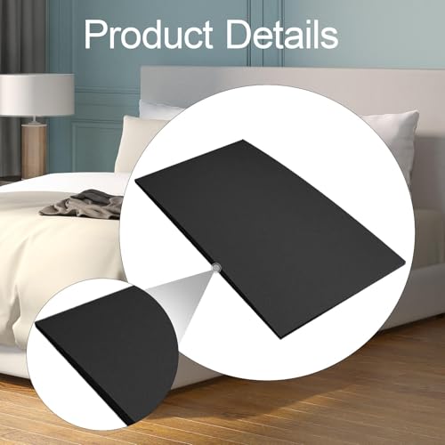 Ｐｅｒｆｋ マットレスのたるみ対策 高密度マットレス下サポートボード ホテル用ベッドボード, 黒 [2]