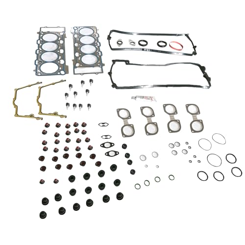 Image of PartsFlow Engine Head Gasket Set Fits 02-10 BMW 545i 645Ci 745i 745Li X5 E53 E63 4.4L V8