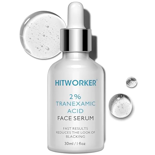 Tranexamîc Acid Serum，Discoloration Correcting Serum with Niacinamide and Hyaluronic Acid，Brightening Facial Serum，30ml