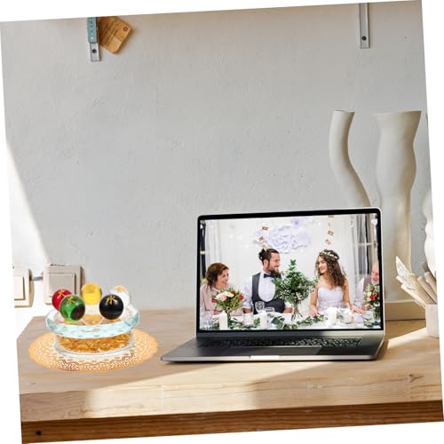 Boule décorative avec support en métal noble design chic Gatuida maison