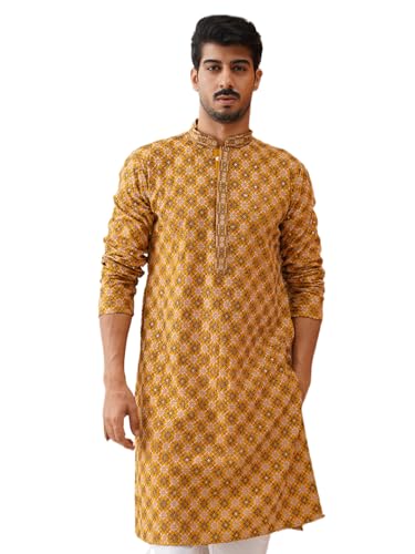 Image of Jompers Embroidered Kurta Pyjama Set For Men (,)