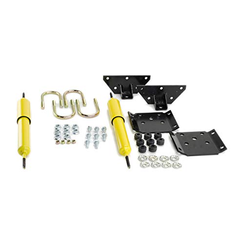 Lippert Heavy-Duty Shock Mount Kit For Rv Trailers, Fits 2-3/8 In. Axle Tube, Shock Absorbing, Complete Bolt-On Mounting Kit, Gas Shocks, Suspension Repair Parts - 281255 #TOP1