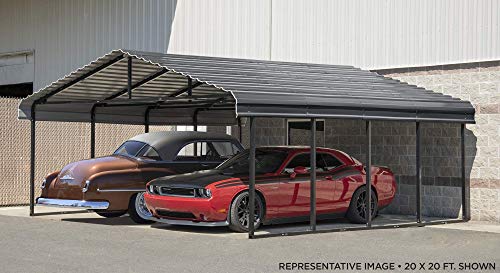 Arrow 20' x 20' Metal Carport - Image 6
