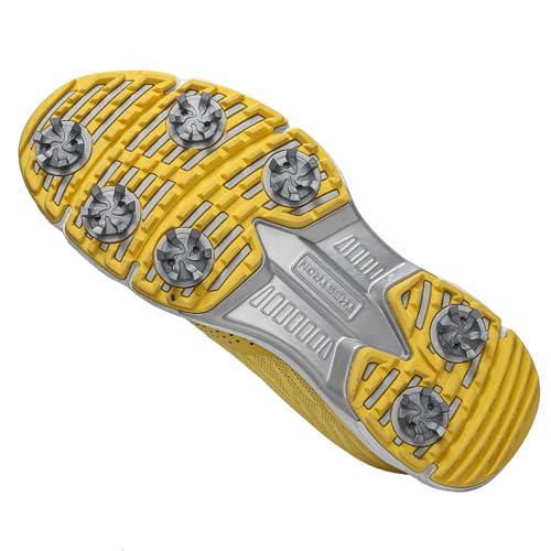 Image of Waterproof Professional Golf Shoes Men Spikes Golf Sneakers Male Outdoor Anti Slip Walking Footwears
