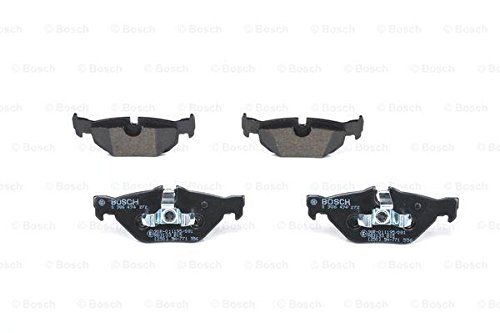 Plaquettes De Frein Arrière Bosch BP1184 - Jeu De 4 - Sans Cuivre, ECE-R90 - Pour Voiture