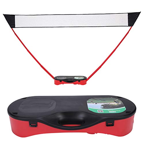 Filet de badminton tennis et volleyball réglable et pliable pour extérieur