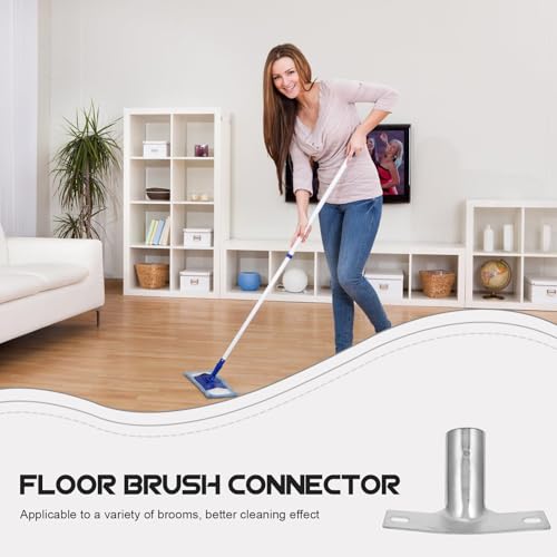 Conector de Mango para Escoba de Piso 3 Piezas para adaptador y soporte resistente 4