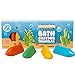 Honeysticks Triangular Bath Crayons For Toddlers & Kids (10 Pk) - Natural Beeswax for Non-Toxic Bathtub Fun - Fragrance-Free, Great Bath Toys - Bright Colors, Easy To Hold Triangle Shape - Washable