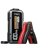 HULKMAN Alpha65 Jump Starter 1200 Amp Car Starter for up to 6.5L Gas and 4L Diesel Engines with LED Display 12V Lithium Portable Car Battery Booster Pack