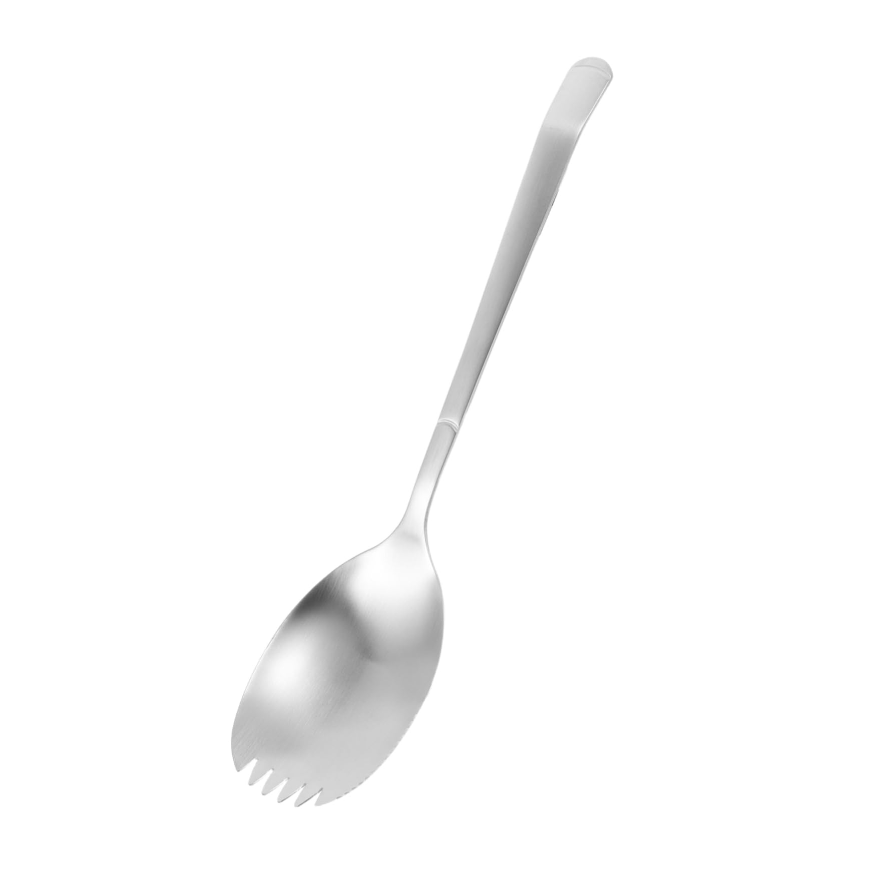 Cabilock Stainless Steel Serving Utensil Food Grade Spork for Home Hotel and Buffet Use Versatile Easy to Clean Serving for Efficient Food
