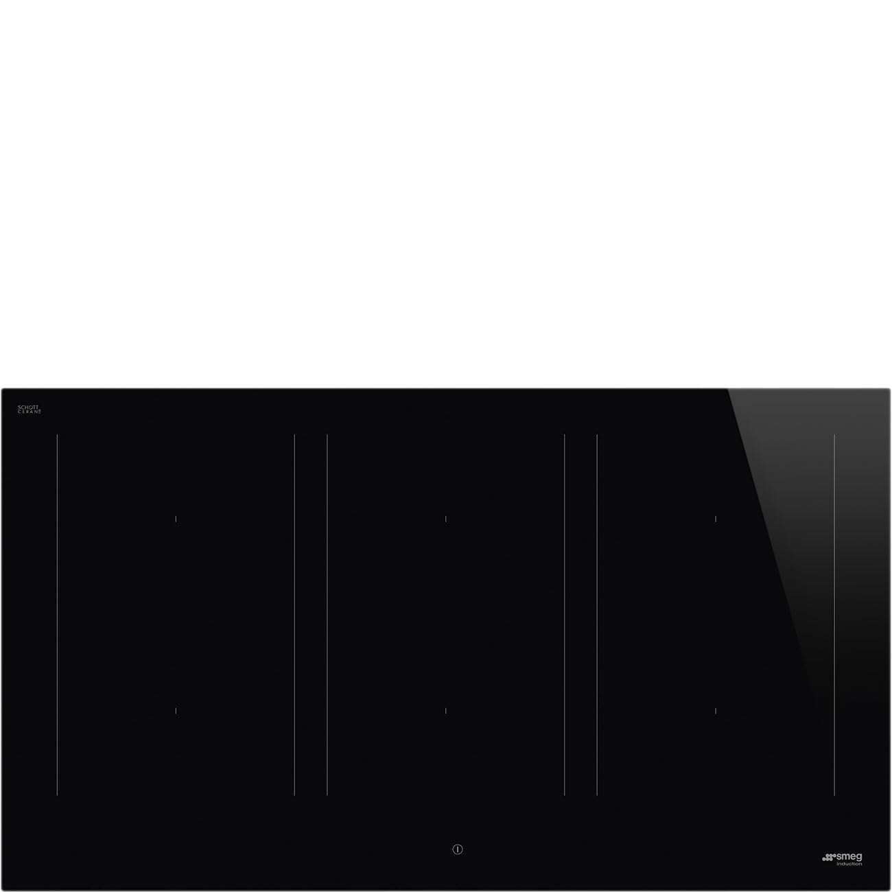 Smeg Induction hob with 6 heating zones from Smeg Universal - SIM3964D