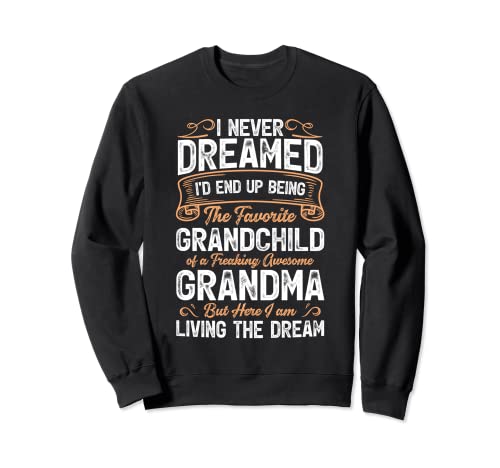 Grandchild Birthday Retro Vintage Funny Gifts for Grandchild Sudadera