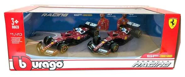 Amazon | 京商 (Kyosho) BURAGO F-1 ダイキャストモデル 2台セット 1