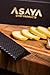 Asaya Professional Knife Edge Guards -Universal Blade Covers - Extra Strength, ABS Plastic and BPA-Free Felt Lining, non-Toxic and Food Safe - Knives Not Included (9Pcs)