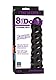 Vac-u-Lock by Doc Johnson black Code Edition - Raging Hard-Ons - 20,3 cm lang - Durchmesser 38 mm