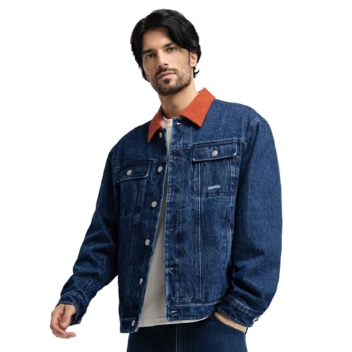Veste en jean Cody Blue en denim robuste et boutons renforcés
