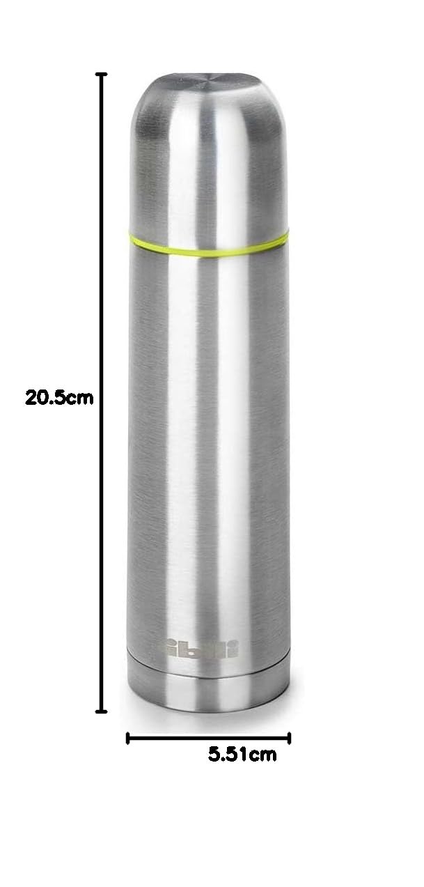 IBILI – Minitermos do płynów, 200 ml, stal nierdzewna, podwójne ścianki