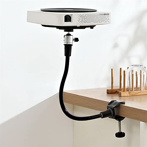 Soporte universal para proyector con clip ajustable de escritorio miniatura 6