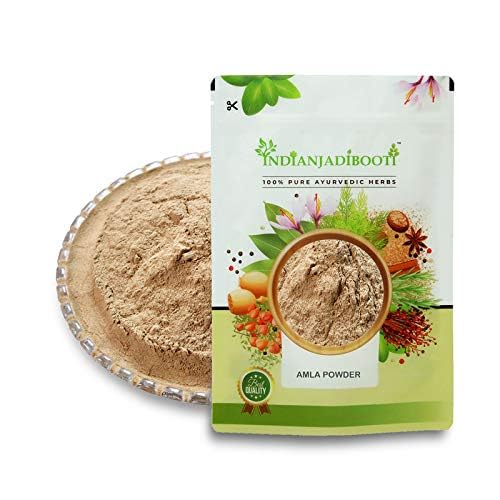 Amla Powder (Emblica Officinalis) - Pure Indian Gooseberry - 100% Natural Botanical for Hair Luster, Scalp Care & Glowing Skin - 250g