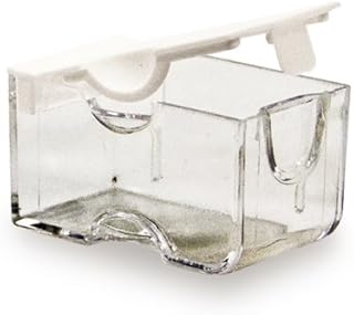 Elizabeth Ward Bead Storage Solutions Clear Plastic Storage Containers (8pc)  Small  Organize Beads, Jewelry Making and Craft Supplies, Earrings and More  Securely Snaps Shut, 1-1/6 x 2 x 1-1/8