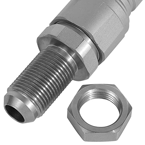Image of 1 /2 inch Body ISO 16028 Skid Steer Bobcat Flat Face Hydraulic Quick Connect Couplers & 5 /8″ JIC Thread Size,The Universal Quick Disconnect Coupler for Bobcat Case /New Holland etc