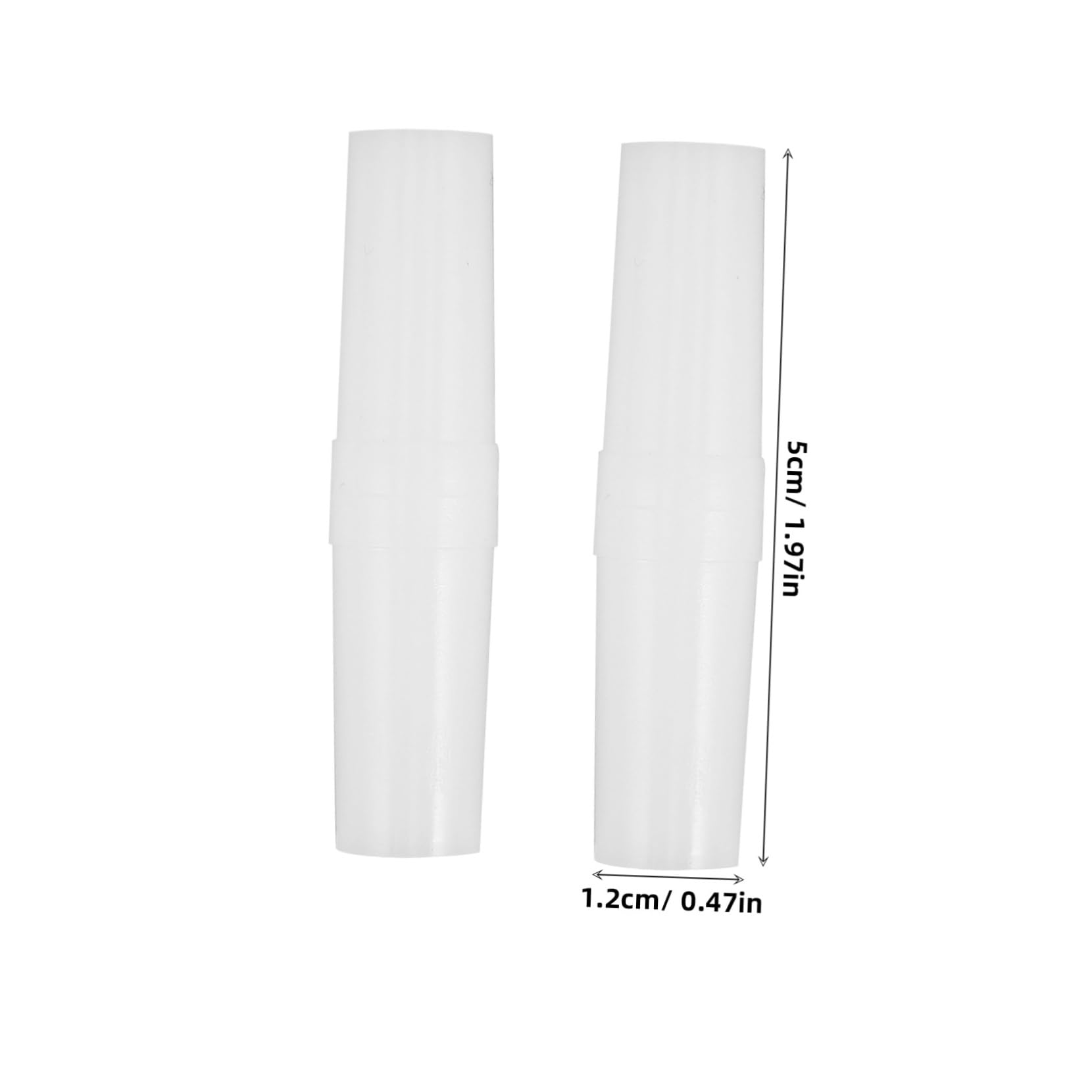 PRETYZOOM Fiberglass Rod Connector for Net 20pc Set of Straight Connectors for Bed Net Bracket