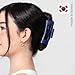 The Original Mello Hair Claw Clip Squishy Claw Clip Made in Korea Patent Pending 30021976 (Blue, Medium)