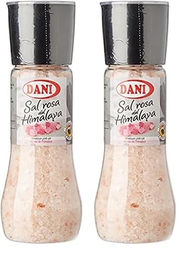 Dani Sel Rose de l'Himalaya avec Bouchon de Broyeur 425 g, 1 Unité (Lot de 2)