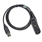 HYSHIKRA Walkie-Talkie Programming Cable for Motorola XPR6350 XPR6550 XPR7550 APX 4000 6000 7000 HT Two-Way Radio
