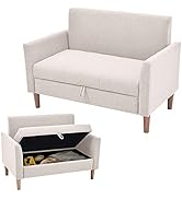 Amazon｜Simpolu ソファー 2人掛け 収納付き 二人掛け 収納機能 ソファ