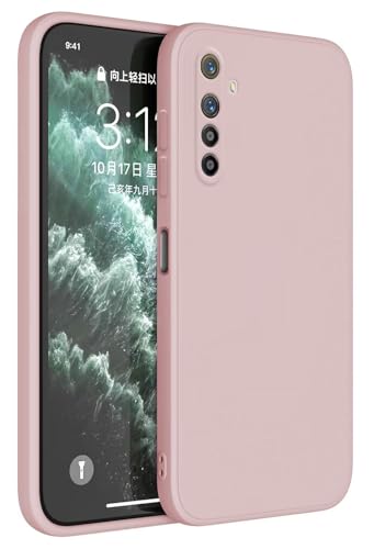 Topme Funda para Realme XT/Realme X2 (6.4' Inches) Carcasa Caja Case Estuche, Funda Protectora de Piel de Silicona TPU - Polvo de Arena