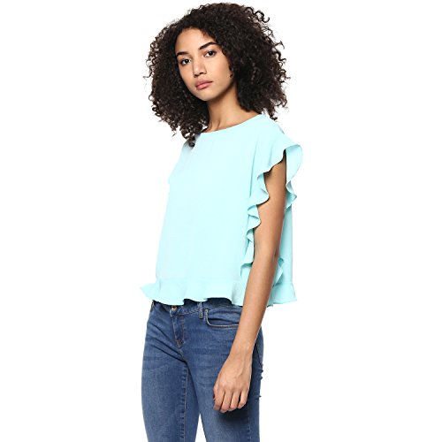 Image of Harpa Round Neck Solid Tops