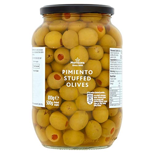 Morrisons Pimiento Stuffed Olives 810g