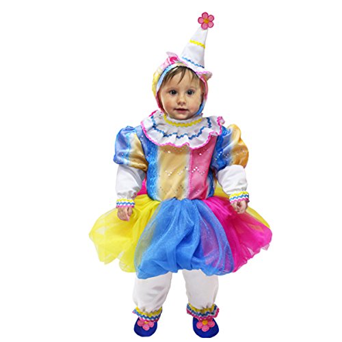Pegasus Vestito Costume Maschera di Carnevale NEONATA - PAGLIACCETTA - Taglia 3/6 Mesi - 48 cm