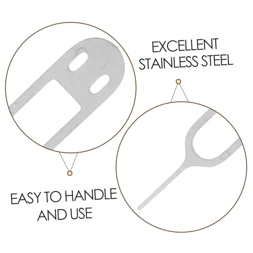 Extractor SIM de acero inoxidable DOITOOL con punta de precisión anti-doblamiento 3