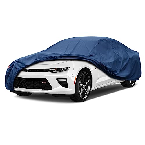 Image of Kaugung Heavy Duty Car Cover Custom Fit Chevrolet Camaro (1982-2025), Waterproof All Weather Resistant Outdoor Sun Rain Dust Snow Protection with Anti-Theft Lock.(USA Warehouse,Within 3-7 Days)