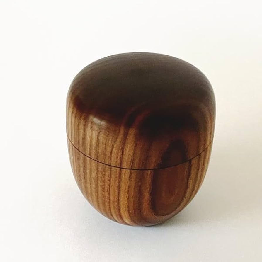 茶道具　棗　鮟鱇　あんこう　木製　木地 茶道具 棗 鮟鱇 あんこう 木製 木地